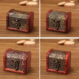 schatkist is handgemaakt van hoogwaardig hout, lichtgewicht, slagvast en breekt niet, zelfs niet als hij valt.