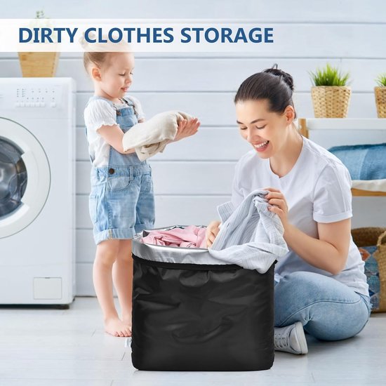 Wetbag 50 cm x 60 cm, 2 stuks herbruikbare luiertas met ritssluiting, waterdichte tas, organizer voor badpakken, strandlaken