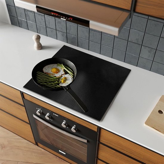 54 x 90 cm grote inductiekookplaat, beschermmat, siliconen inductie, kookplaat, hittebestendig, warmte-isolerende pad voor inductiekookplaat, multifunctionele siliconenmat