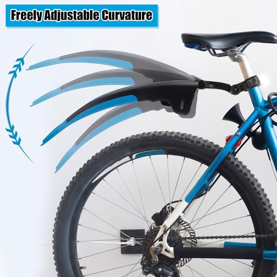 Fietsbeschermerset Volledige dekking voor voor- en achterwielen, 24-29 inch