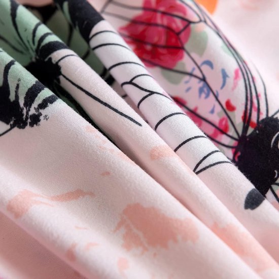 Hoeslaken, 100 x 200 cm, vlinderpatroon Hoeslaken, zacht microvezel boxspringlaken Geschikt voor matrassen van 30 cm