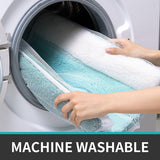 Badkamertapijt, antislipbadmat, 60 x 90 cm, badmat, absorberend, zacht, machinewasbaar voor badkamer, groen Badkamertapijt, antislipbadmat, 60 x 90 cm, badmat, absorberend, zacht, machinewasbaar voor badkamer, groen