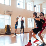 grote nettas met trekkoord en verstelbare schouderbanden, waterdichte opbergtas voor voetbal, basketbal, volleybal, 72 x 50 cm