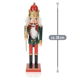 Advent sieraden: het mooie figuur in notenkraker design kan dankzij de stevige voet overal worden geplaatst