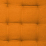 Bankkussen, outdoor/indoor, 27 stiksels, ca. 140 x 40 x 4 cm, oranje