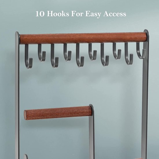 Sieradenstandaard, sieradenhouder, sieradenboom, kettinghouder, sieradenstandaard, kettingophanging, sieradenstandaard, kettingstandaard, kettinghouder, kettingstandaard, grijs