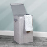 Wasmand - voor badkamer of slaapkamer - opvouwbaar/ook geschikt voor kinderen - grijs