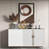 Modern goud decor keramiek beeld - abstract huisaccent en tafelbeeldje voor woonkamer, slaapkamer, badkamer, kantoor, plank, schoorsteenmantel - bruiloft, eetkamerdecoratie