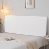 Beschermhoes voor het hoofdbord van het bed, rekbaar, 180-190 cm, stofdicht, verdikt, wit