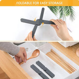 4 x siliconen pannenonderzetters, hittebestendige pannenonderzetters, opvouwbaar met ovenhandschoenen, pannenlap, hittebescherming, hete pannenlap, onderzetter voor potten, hete pannen schalen, zwart