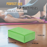 1 of 2 stuks yogablok van EVA, latexvrij, antislip oppervlak voor yoga, pilates, meditatie