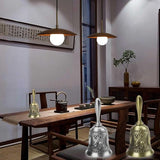 2 stuks klassieke zinklegering restaurantservicebel kersthandbel tafelbel maaltijdbel handbel voor belwaarschuwing diner bij de receptie hotelservice