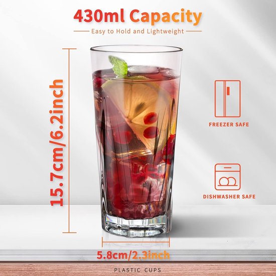 Cocktailglas,Transparant,0.43l