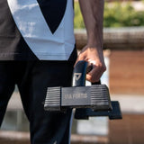 Premium paraletstang – extreem stabiel en licht staal – gemakkelijk mee te nemen – lichaamsgewichtstraining – alle vermogensniveaus