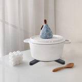 4 x siliconen pannenonderzetters, hittebestendige pannenonderzetters, opvouwbaar met ovenhandschoenen, pannenlap, hittebescherming, hete pannenlap, onderzetter voor potten, hete pannen schalen, zwart