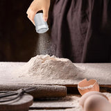 Cacaostrooier, poedersuiker-shaker, roestvrij stalen strooier, poedersuiker strooier met vershouddeksel, cacaostrooier, chocolade strooier voor chocolade, poedersuiker, zout, cacao, meel, koffie