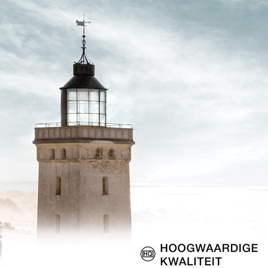 zee - 90 x 80 cm - Meteen ophangen - muurdecoratie - wanddecoratie - muurdecoratie woonkamer - wanddecoratie woonkamer - muurdecoratie canvas - canvas schilderijen woonkamer - canvas schilderijen slaapkamer - muurdecoratie