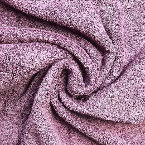 Premium badhanddoekenset van 2 70 x 140 cm (mauve) - grote, zachte en absorberende douchedoeken van de beste kwaliteit - 100% natuurlijk katoen