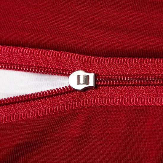 Set van 2 kussenslopen 40 x 80 cm, verborgen ritssluiting aan de lange kant, kussensloop van 100 katoen jersey stof, 140 g/m², ultrazacht en ademend, Oeko-Tex gecertificeerd