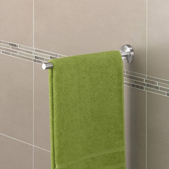 Handdoekhouder, zilver, één maat