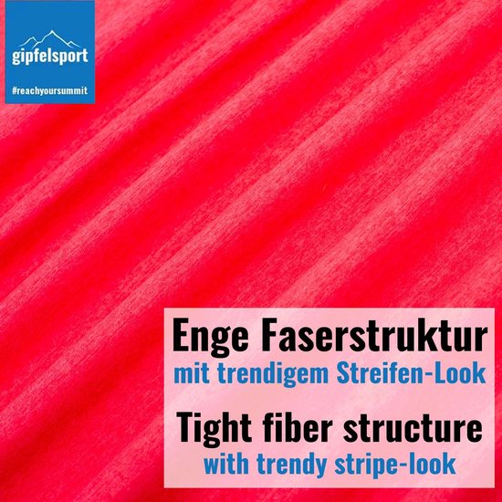 Microvezel handdoek, voor sauna, fitness en sport - strandhanddoek, sporthanddoek - 180x80cm - Rood Gepatroneerd