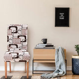 Stoelhoezen, 6 stuks, universeel, stretch, set van 6, moderne, elastische duurzame stoelhoezen voor eetkamer, banket, decoratie, klassiek wit