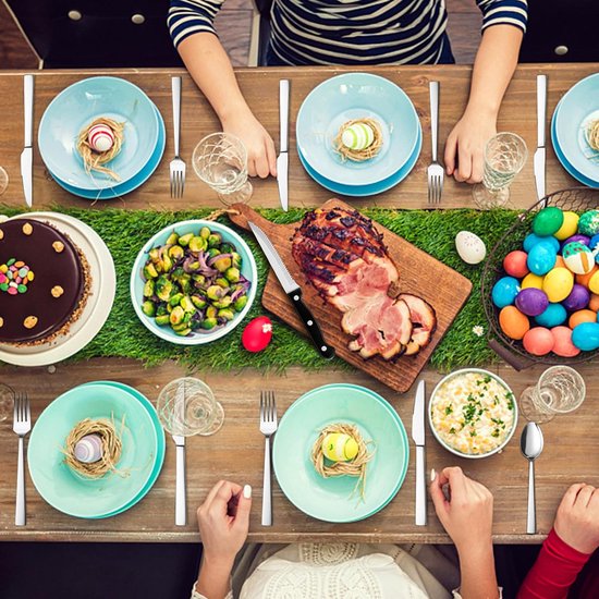 Bestekset voor 6 personen, 36-delige bestekset met steakmes, roestvrijstalen bestekset met vork, mes, lepel voor thuis, restaurant, vaatwasmachinebestendig (vierkant)