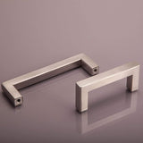 E8 Meubelhandvat, echt roestvrij staal, 10 x 10 mm, stanghandvat, relinghandvat