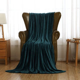Knuffel deken pluizig extra zachte en warme vloeren flanel fleece deken, rimpels resistent/anti-verkleuring als SOFHADE hoek of bed surfen, Größe:150 cm x 200 cm, Farbe:Dunkelgrün