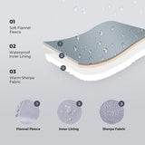 Hondendeken, voor grote of kleine honden, kattendeken/waterdichte deken, hondendekens groot wasbaar/reisdeken/fleece dekens voor huisdieren/kattendekens (lichtgrijs, 60cm*80vm/1pc)