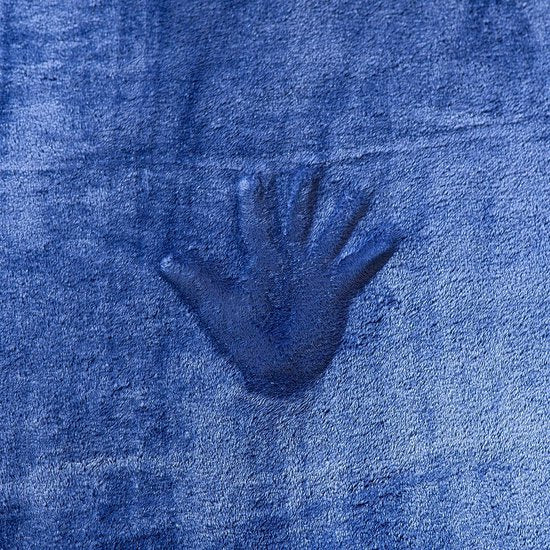 DEKEN, ZACHTE EN WARME MICROVEZEL DEKEN, BONT EFFECT, BLAUW, 130X170 CM