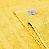 2 stuks badmat badmat 100 % katoen 50 x 80 cm douchemat douchemat 2-pack geel