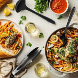 Keukengerei, 22-delig, volledig silicone, hittebestendig, anti-aanbaklaag, BPA-vrij, spatel, lepel, tang, garde, kookgerei