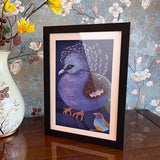 Kinderfotolijst A4, wandmontage, max. 150 vel, kinderkunstwerk, tekening, opbergruimte, zwart