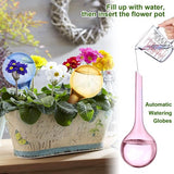 4 stuks grote planten-gietballen, 26,5 x 8 cm, meerkleurig, voor planten, irrigatieballen, potplanten, zelfbewatering, pvc, irrigatieballen, waterdispenser voor planten