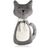 Deurstopper, zware deurhouder, schattig kattendesign, functioneel woonaccessoire, stopper voor ramen en deuren, optimaal bij doorgang (1 stuk - kat mandy)