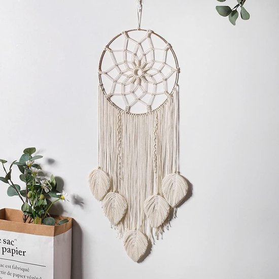 Dreamcatcher Dreamcatcher wandtapijten, handgemaakte dromenvanger, dromenvanger voor woning, slaapkamer, woonkamer, galerie