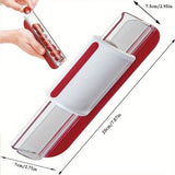 Fruitsnijder - Tomaat/Druif/Kersensnijder, Fruitkeukendecoratie Keukenhulp, Groentesnijder, Keukengereedschap, 20 x 7,5 x 7 cm (Rood)