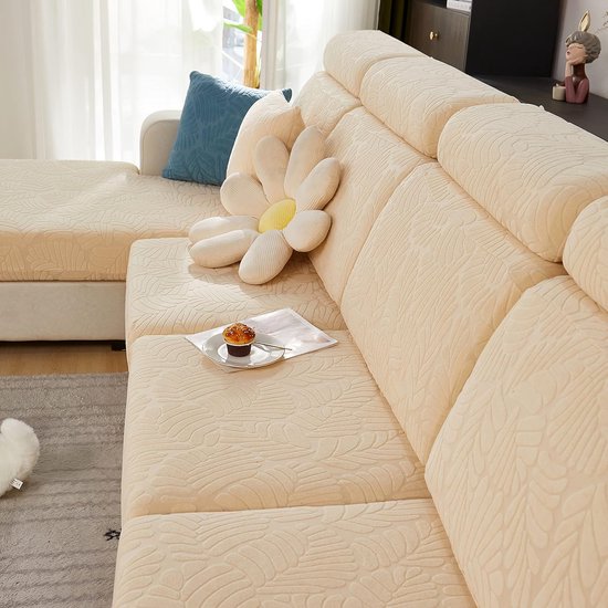 Sofa Seat, Cushion Cover, Stretch Sofa Cover, Universal Elastic Sofa Seat Cover, Non-Slip Sofa Cover Protective Cover for Sofa Cushion L-Shaped Chaise Lounge Furniture Protection