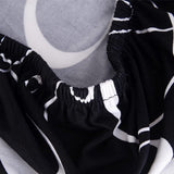 Eetkamerstoelhoes, Scandinavische kuipstoel, overtrek, eetkamerstoel, beschermhoezen, stretch - set van 4 - Elegant