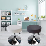 Krukhoes rond 30-40cm Luxe stof, rekbaar, kreukvrij, wasbaar, stofdicht, zacht en duurzaam, transformeert de ontlasting in seconden (2, wit)