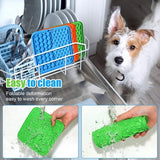 Lekmat voor honden, premium likmat voor honden met zuignap voor verlichting van angst van honden, voor baden, verzorging en training voor puppy's