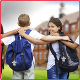 Reflective Guardian Angel Pendants, Pack of 10, Lucky Charm Key Chain, Party Bag - First Day of School Gifts for Young Children and Girls - Party Favours, transparent