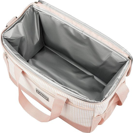 Classic Koeltas/isoleertas, 20 l, groot blauw, 36 x 26 x 22 cm, voor picknick, camping, outdoor, plagen, incoping, auto, sport