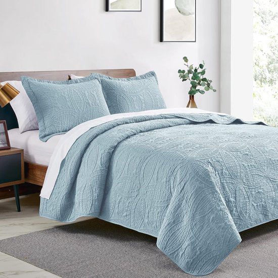 Sprei,blauw