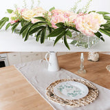 Duidelijke bloemenvaas tafel middenstuk 37cm lang lage hoogte acryl vaas rechthoek bloemstuk voor eettafel middenstukken bruiloft huisdecoratie