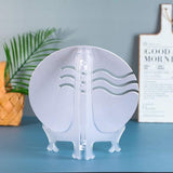 Materiaal: kunststof. Ze zijn perfect voor een breed scala aan producten zoals platen, foto's, bruiloftskaarten, onderscheidingen of andere voorwerpen