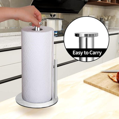 Riviera Maison Keukenrolhouder staand - Porte Dorée Kitchen Roll Holder - Zilver