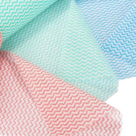 3 x 50 poetsdoeken op rol, reinigingsdoeken voor keuken, badkamer en huishouden, multifunctionele doeken [keuze varieert], 150 vellen - 20 x 40 cm - 3 kleuren