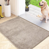 Schoonloopmat voor binnen, 60 x 90 cm, antislip, machinewasbaar, vuilvangmat, ingangsdeurmat met waterabsorberend, deurmat voor hond, ingang, huisdeur en hal